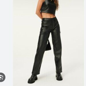 Good American 90’s Leather Pant